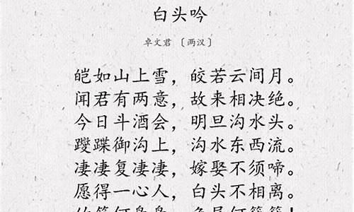 卓文君《数字诗》